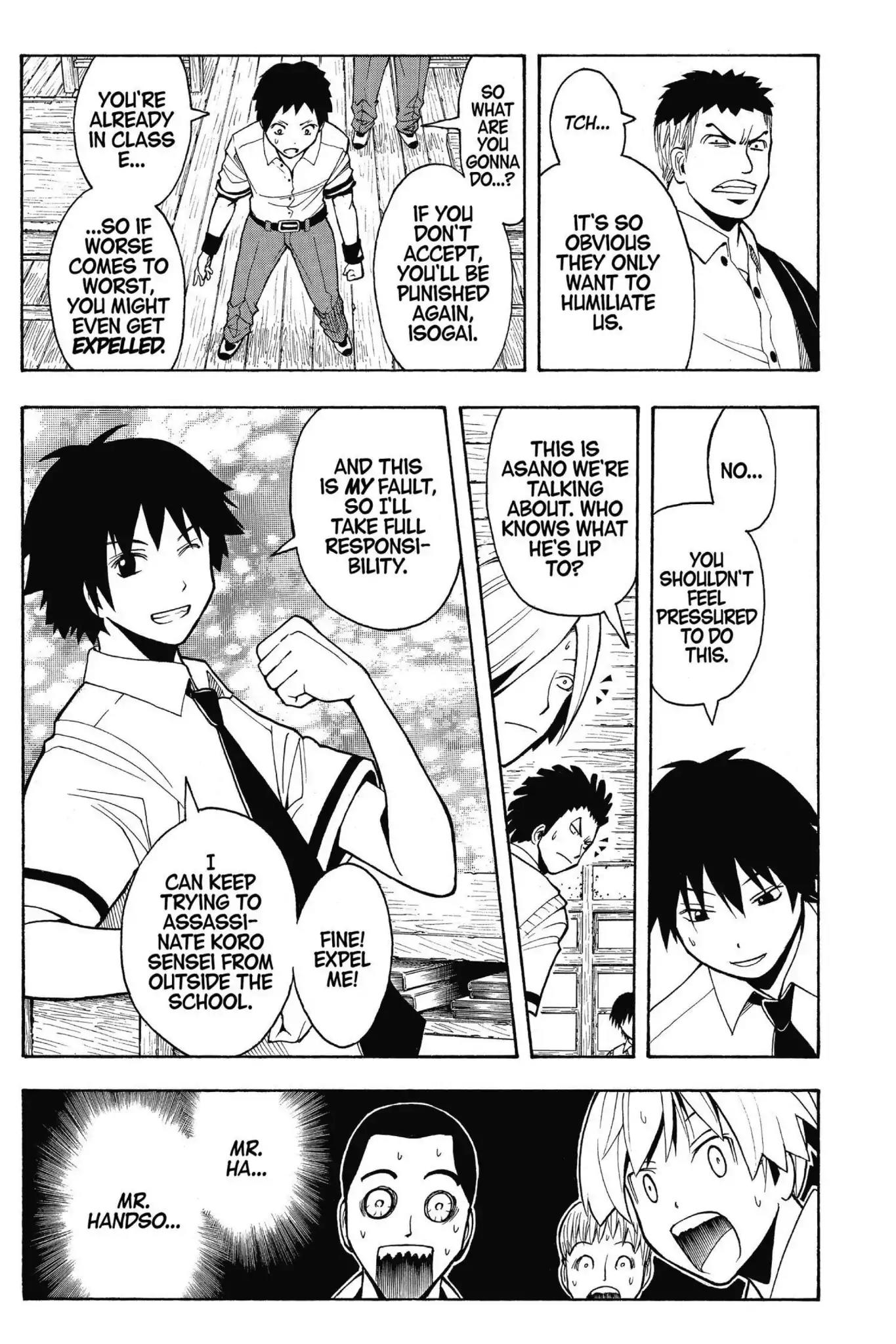 Ansatsu Kyoushitsu Chapter 90 page 13 - Chapter 90: Vol.11 CLASS 90: Making Time for Mr.Handsome