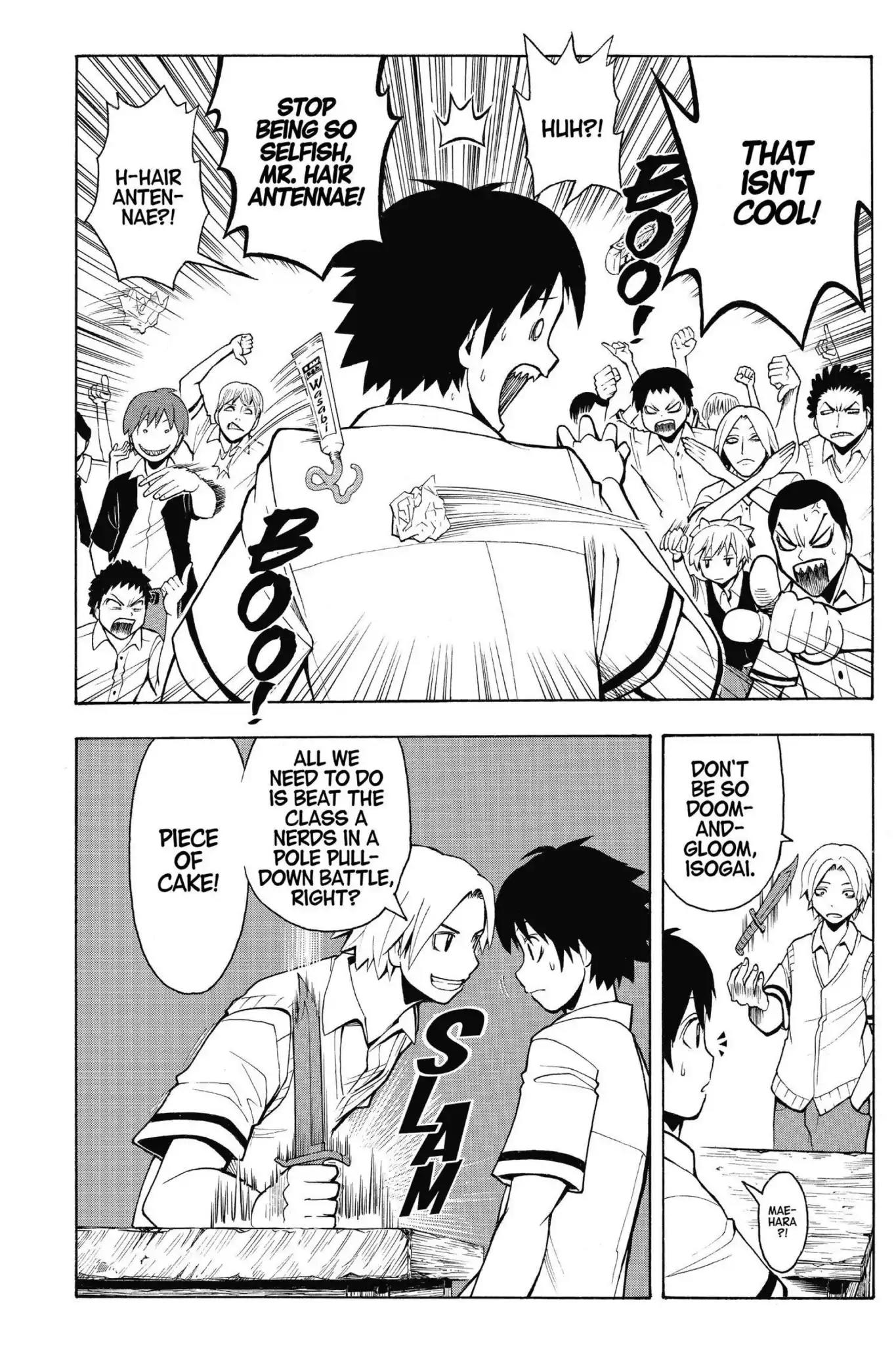 Ansatsu Kyoushitsu Chapter 90 page 14 - Chapter 90: Vol.11 CLASS 90: Making Time for Mr.Handsome