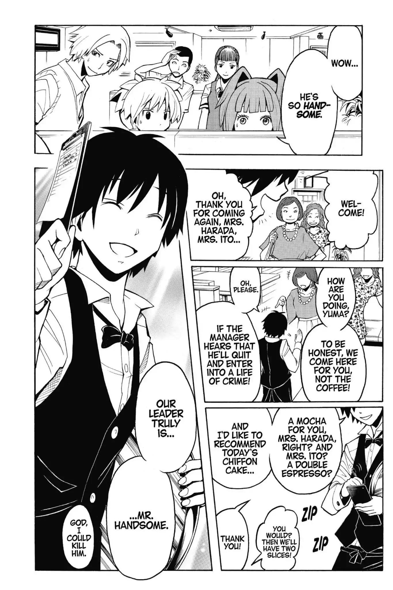 Ansatsu Kyoushitsu Chapter 90 page 2 - Chapter 90: Vol.11 CLASS 90: Making Time for Mr.Handsome