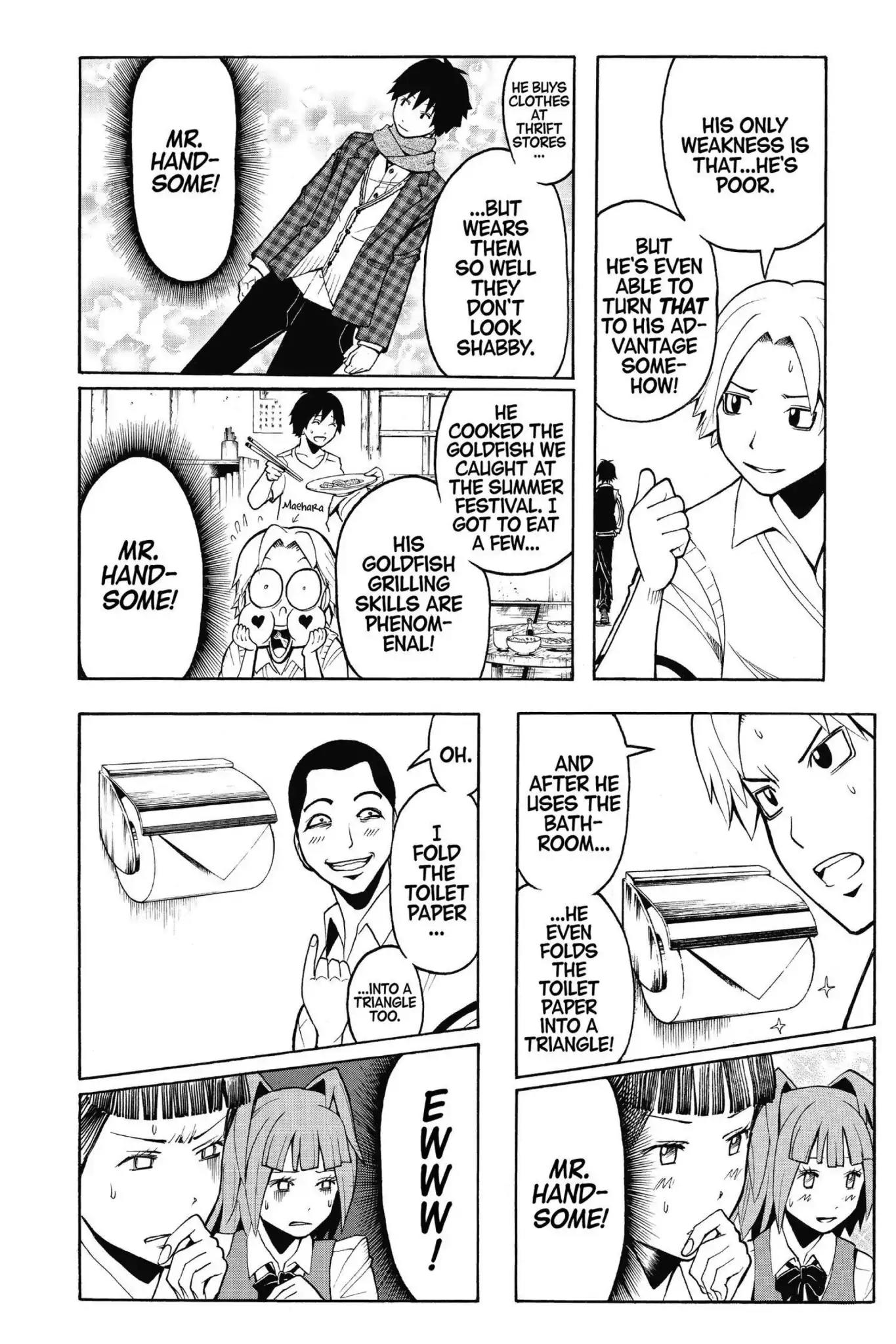 Ansatsu Kyoushitsu Chapter 90 page 6 - Chapter 90: Vol.11 CLASS 90: Making Time for Mr.Handsome