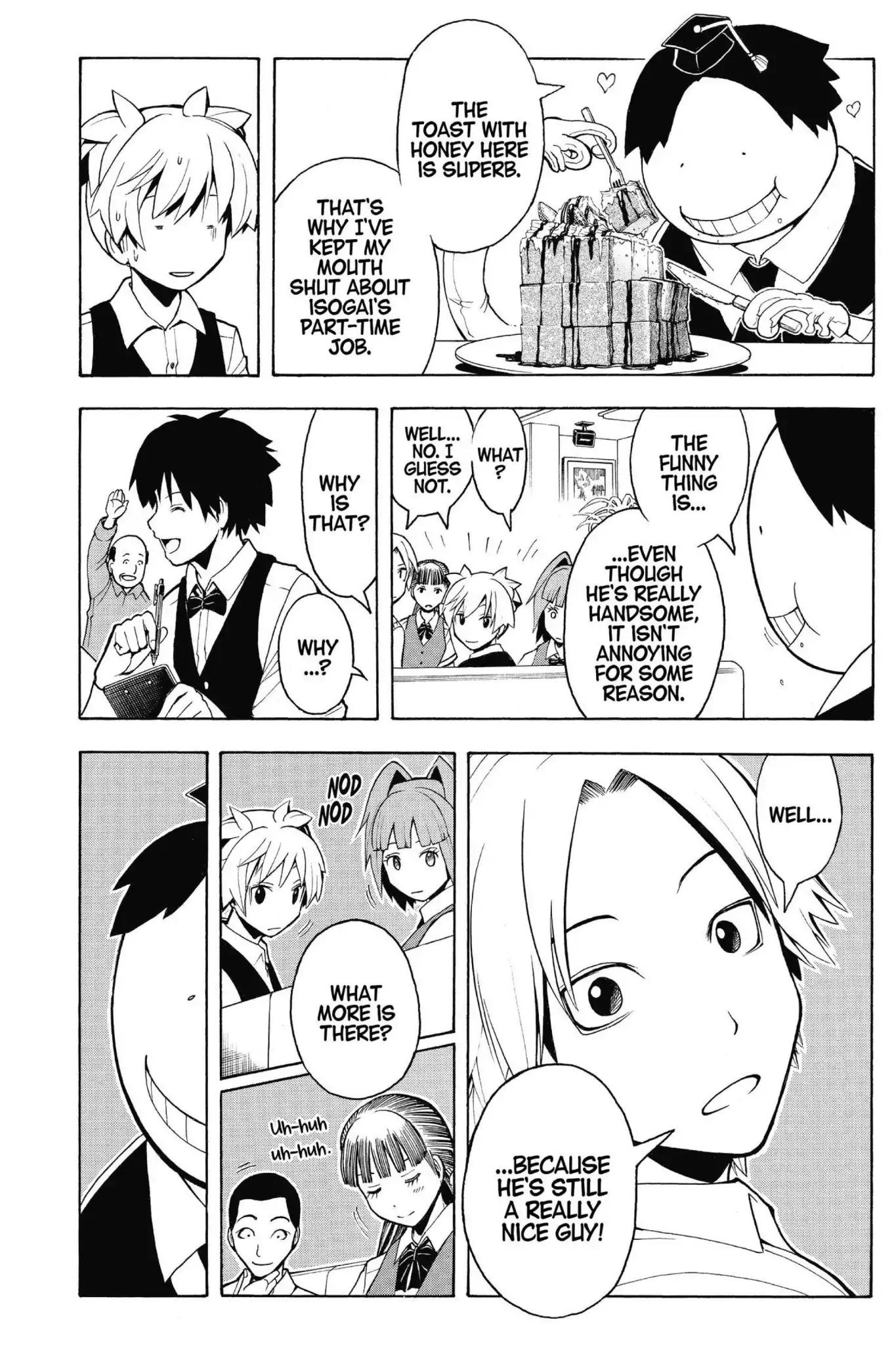 Ansatsu Kyoushitsu Chapter 90 page 8 - Chapter 90: Vol.11 CLASS 90: Making Time for Mr.Handsome