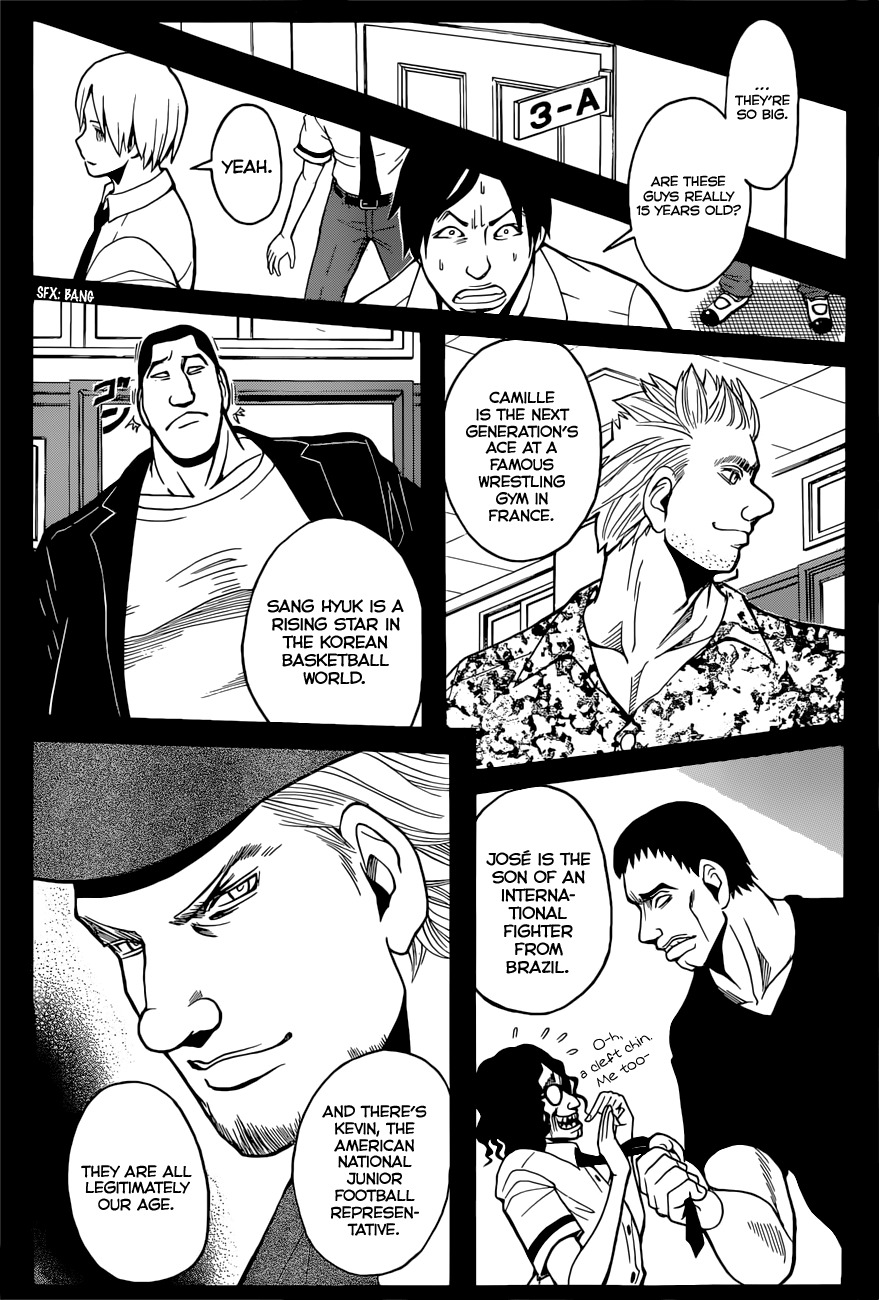 Ansatsu Kyoushitsu Chapter 91 page 10 - Chapter 91 : Athletic Festival Time.