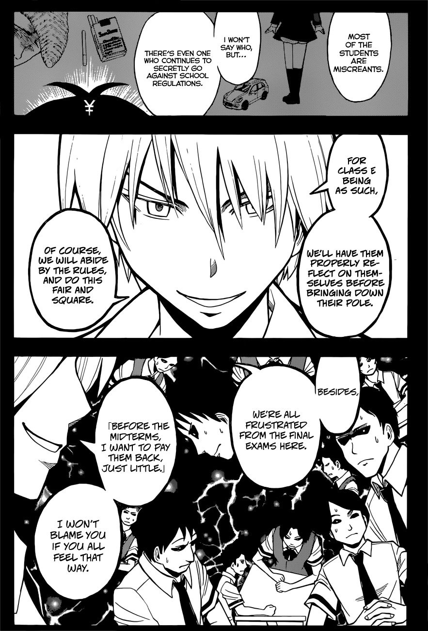 Ansatsu Kyoushitsu Chapter 91 page 12 - Chapter 91 : Athletic Festival Time.