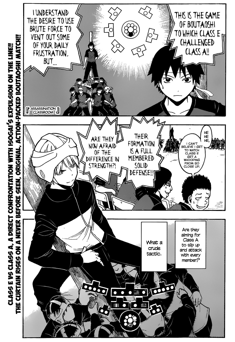 Ansatsu Kyoushitsu Chapter 92 page 2 - Chapter 92 : Tactics Time.