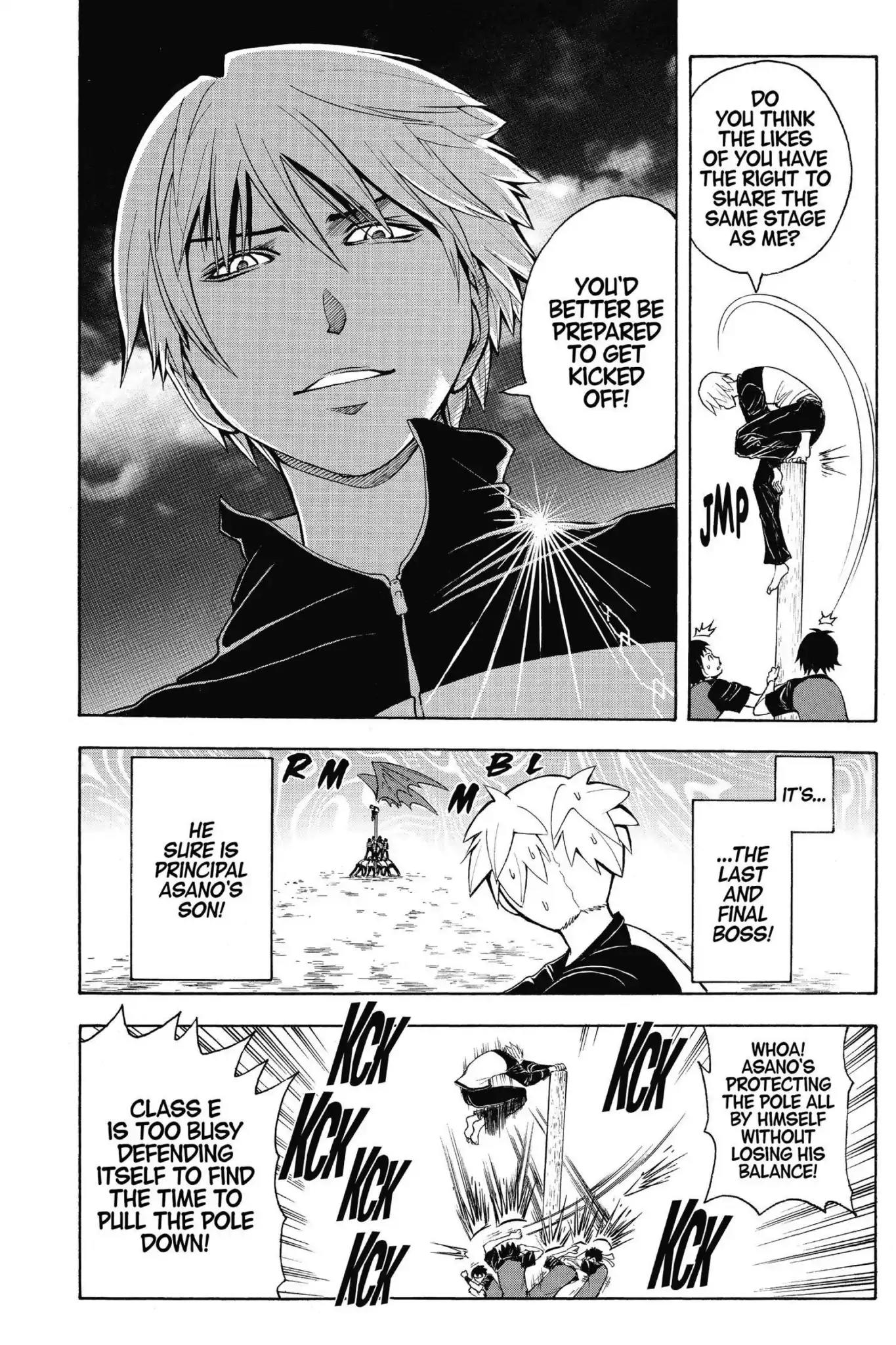 Ansatsu Kyoushitsu Chapter 93 page 14 - Chapter 93: Vol.11 CLASS 93: Time for a Leader