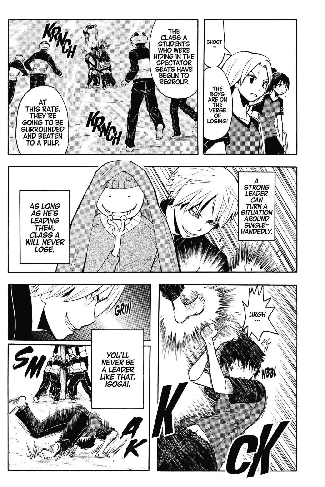 Ansatsu Kyoushitsu Chapter 93 page 15 - Chapter 93: Vol.11 CLASS 93: Time for a Leader