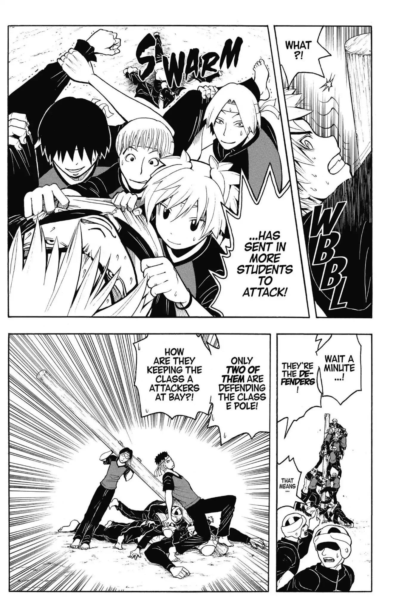 Ansatsu Kyoushitsu Chapter 93 page 17 - Chapter 93: Vol.11 CLASS 93: Time for a Leader