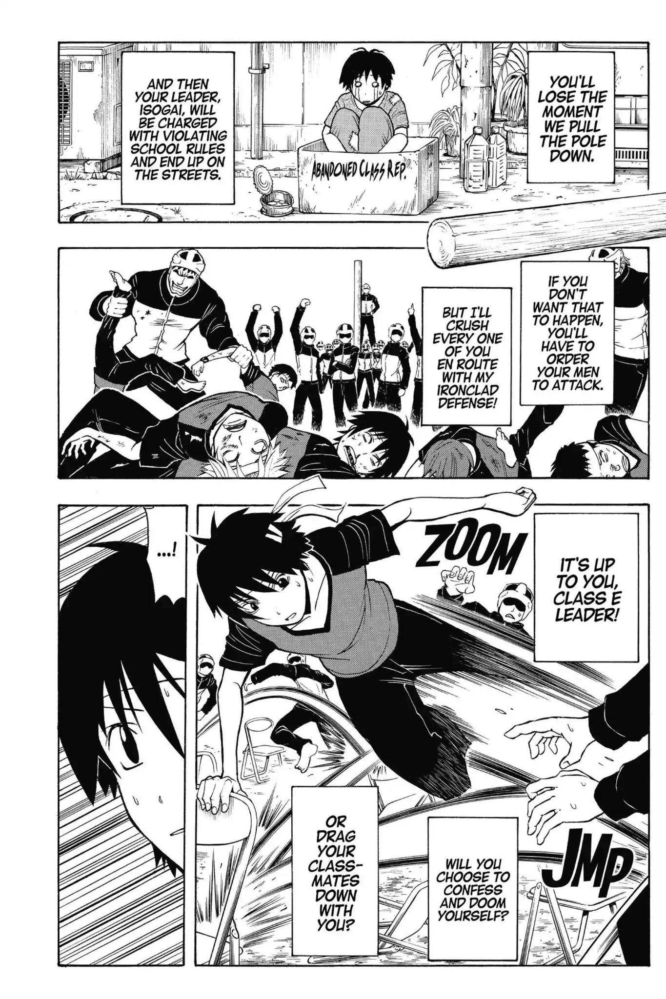 Ansatsu Kyoushitsu Chapter 93 page 4 - Chapter 93: Vol.11 CLASS 93: Time for a Leader