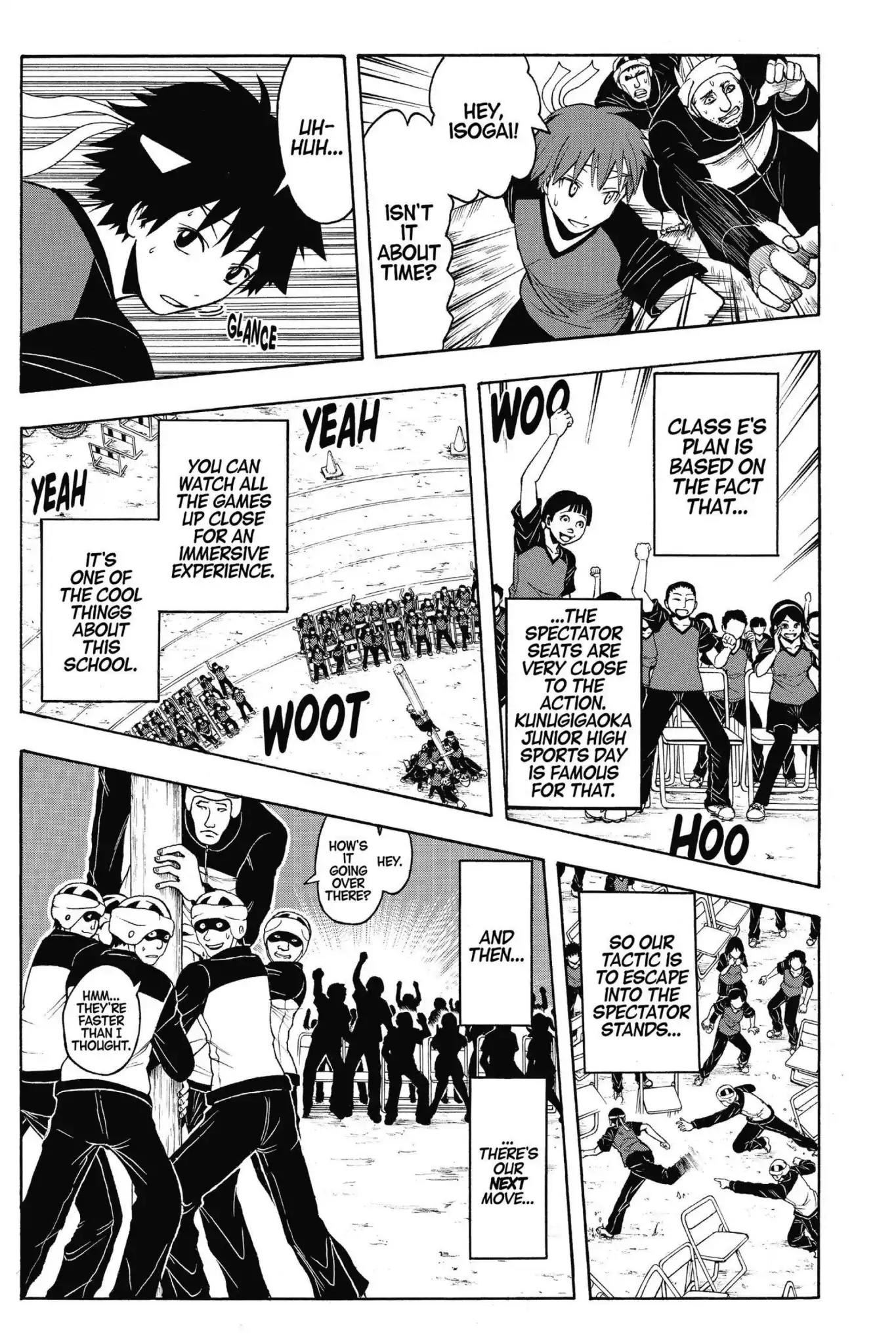 Ansatsu Kyoushitsu Chapter 93 page 5 - Chapter 93: Vol.11 CLASS 93: Time for a Leader