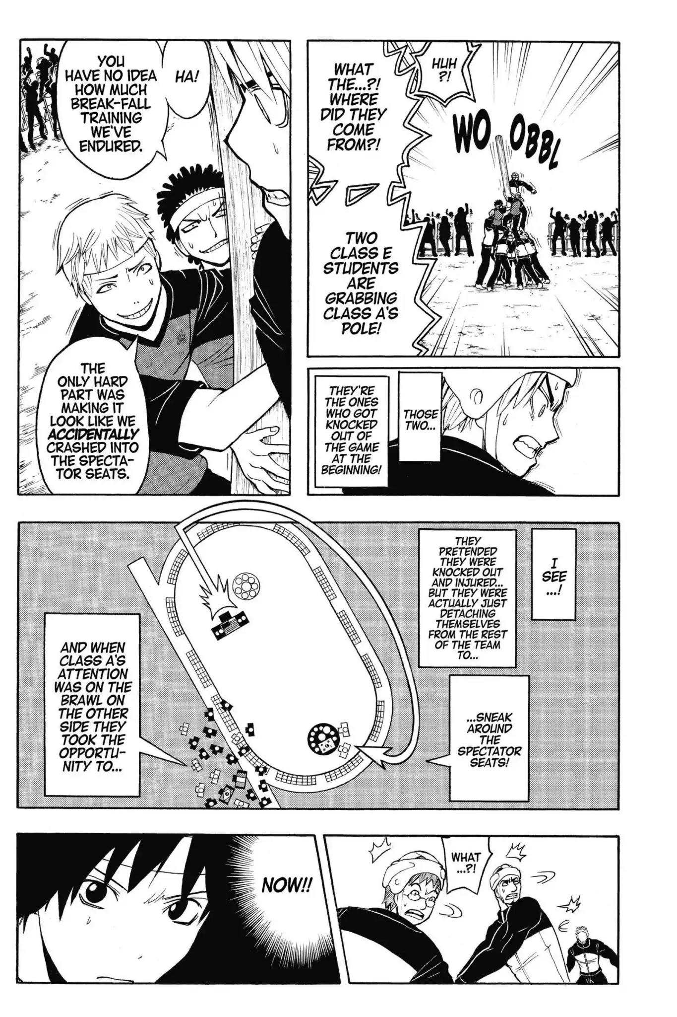 Ansatsu Kyoushitsu Chapter 93 page 7 - Chapter 93: Vol.11 CLASS 93: Time for a Leader