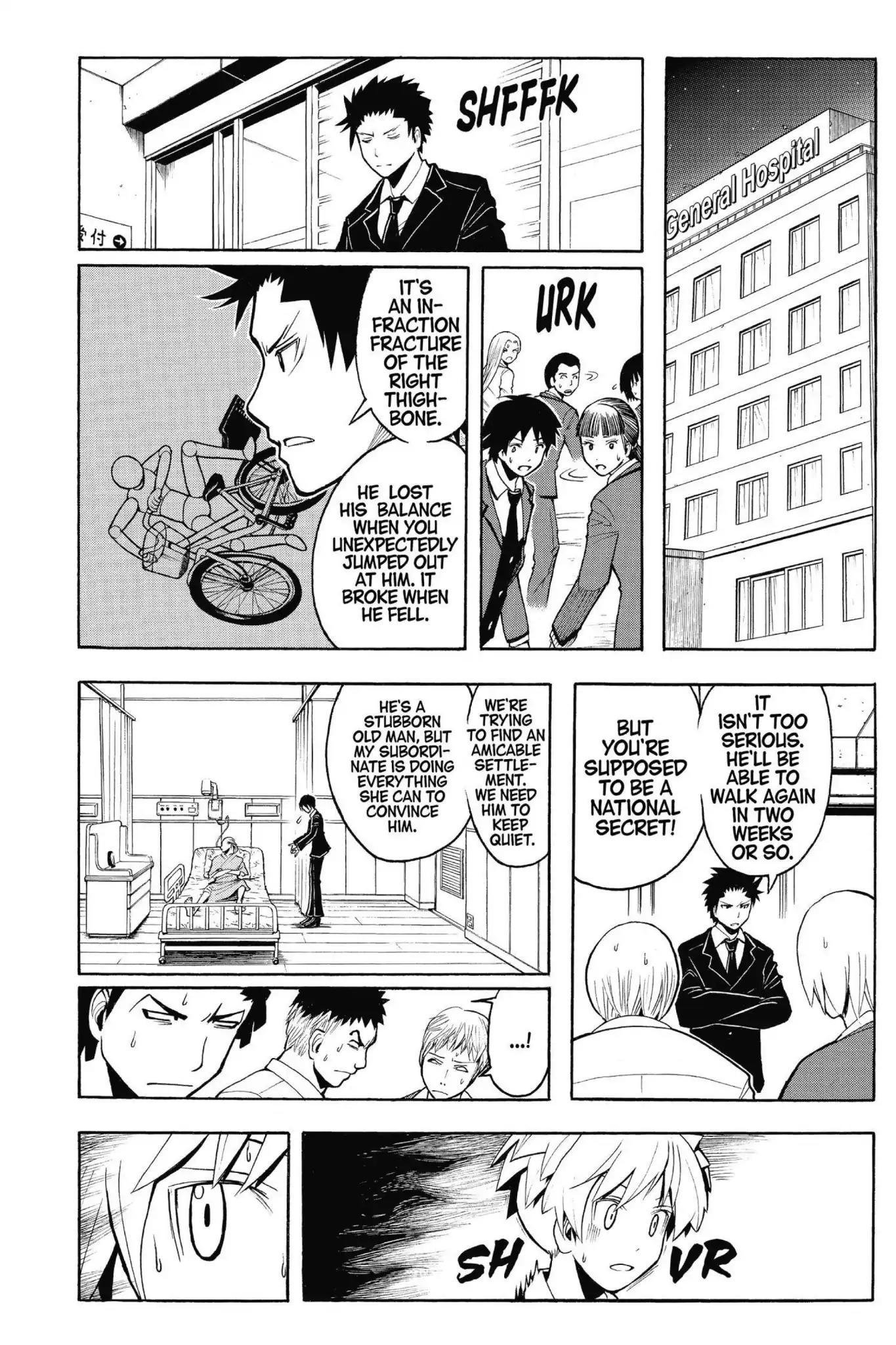 Ansatsu Kyoushitsu Chapter 95 page 12 - Chapter 95: Vol.11 CLASS 95: Time to Make a Mistake