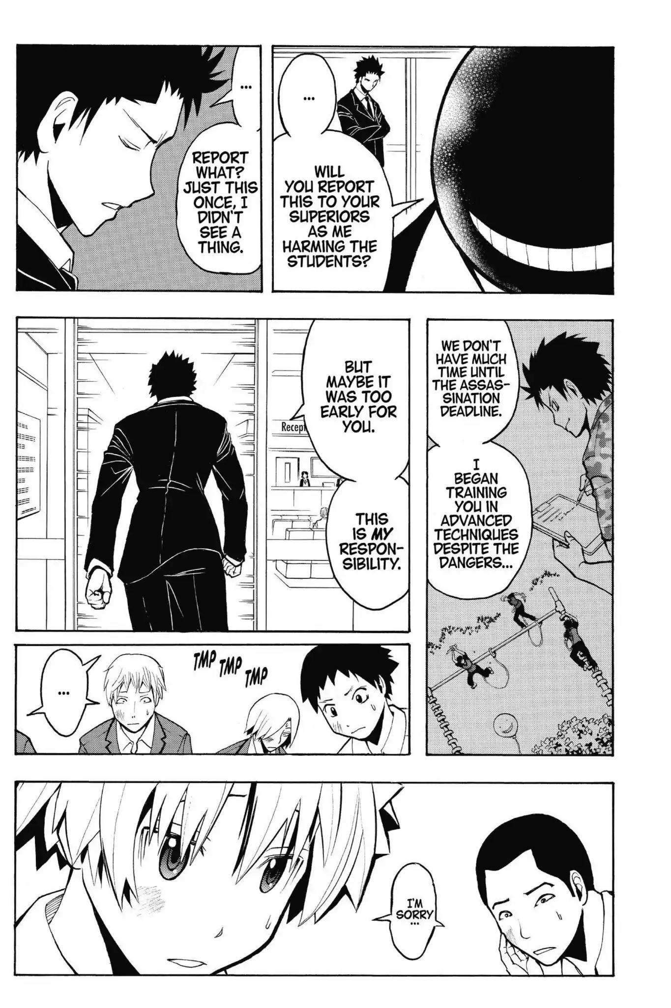 Ansatsu Kyoushitsu Chapter 95 page 15 - Chapter 95: Vol.11 CLASS 95: Time to Make a Mistake