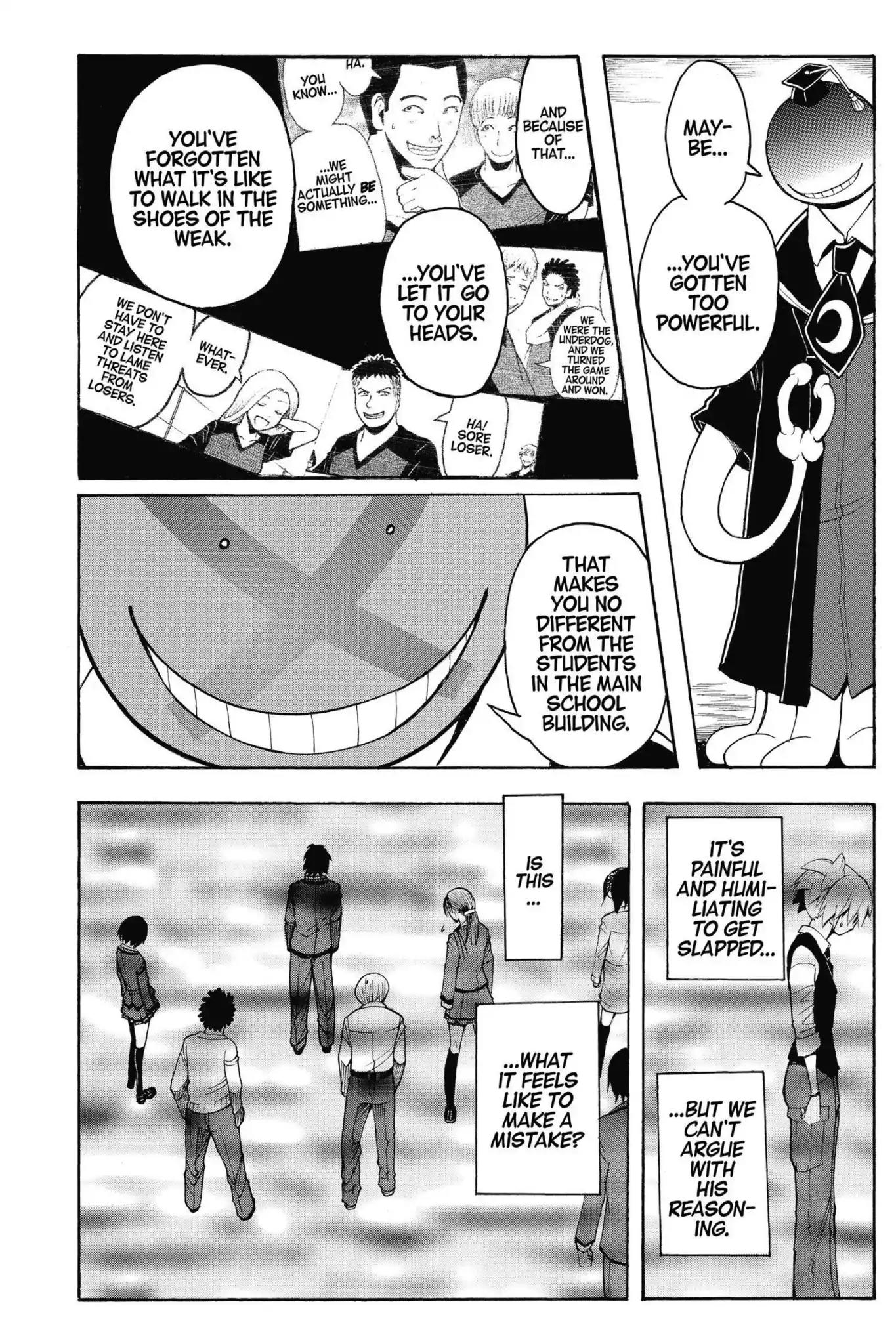 Ansatsu Kyoushitsu Chapter 95 page 16 - Chapter 95: Vol.11 CLASS 95: Time to Make a Mistake
