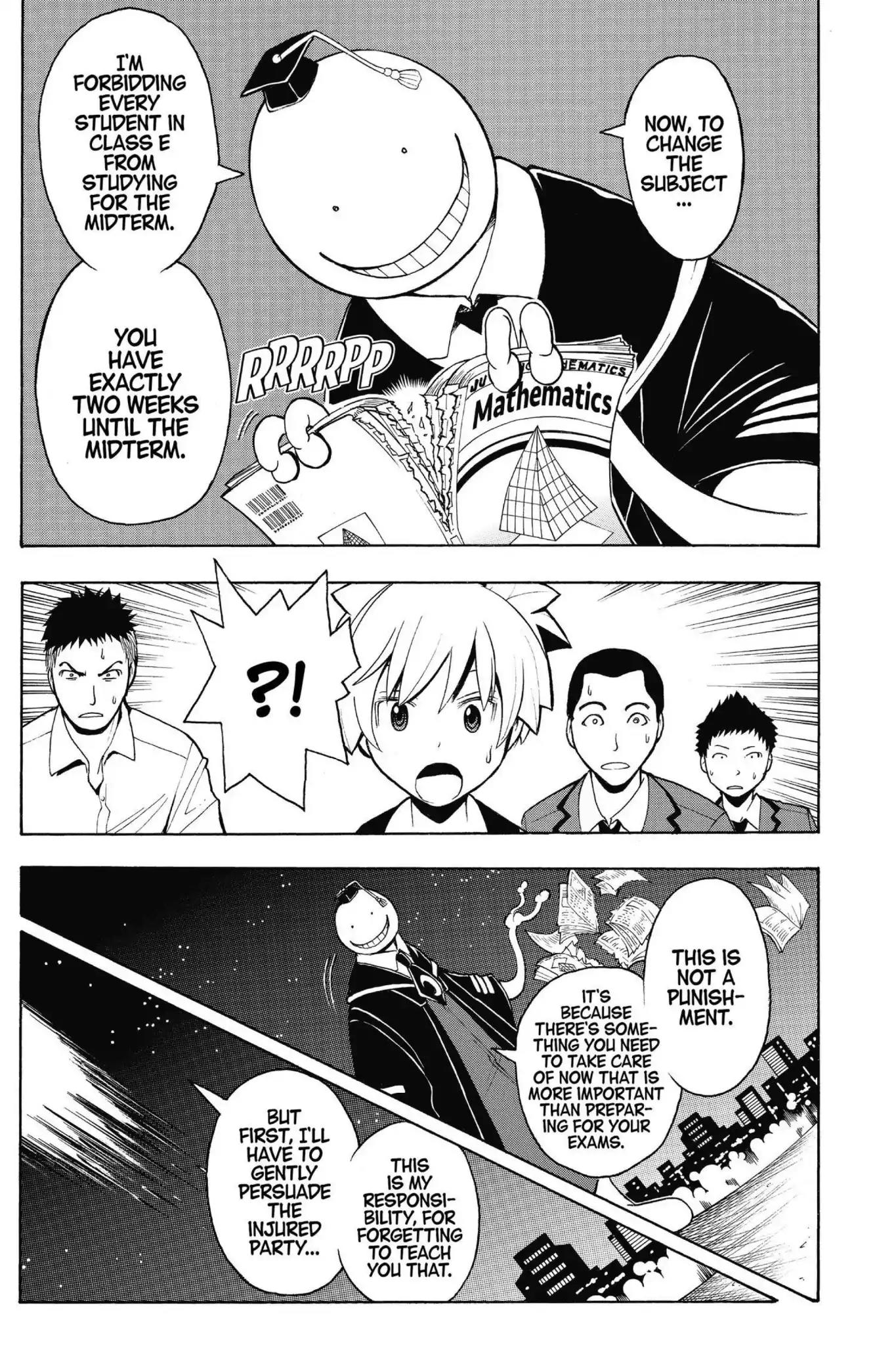 Ansatsu Kyoushitsu Chapter 95 page 17 - Chapter 95: Vol.11 CLASS 95: Time to Make a Mistake