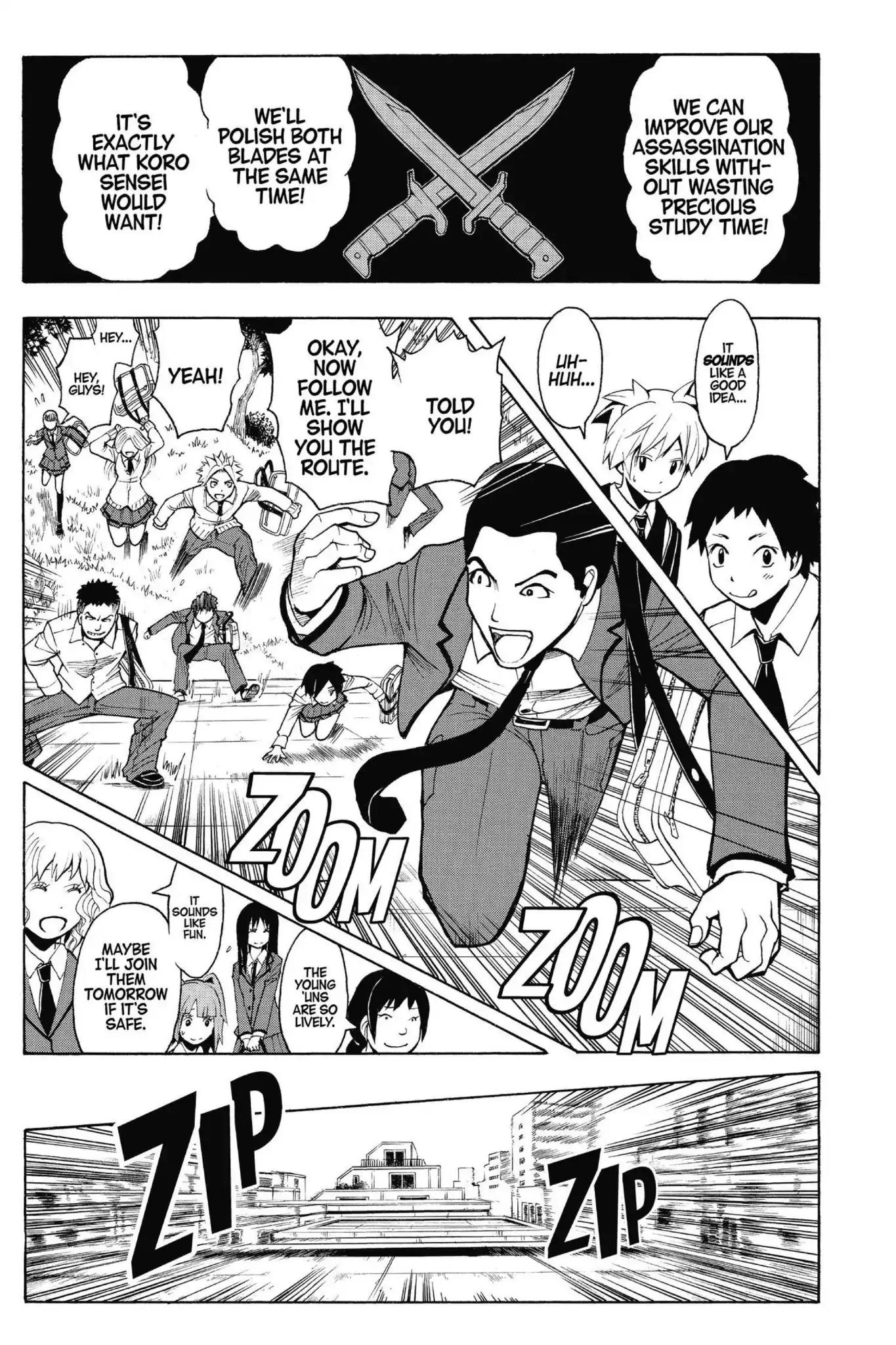 Ansatsu Kyoushitsu Chapter 95 page 7 - Chapter 95: Vol.11 CLASS 95: Time to Make a Mistake