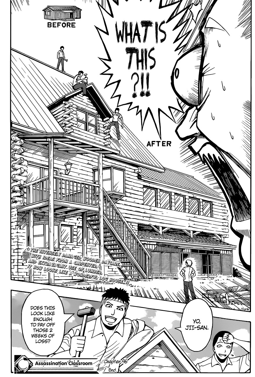 Ansatsu Kyoushitsu Chapter 96 page 20 - Chapter 96 : Before Time.