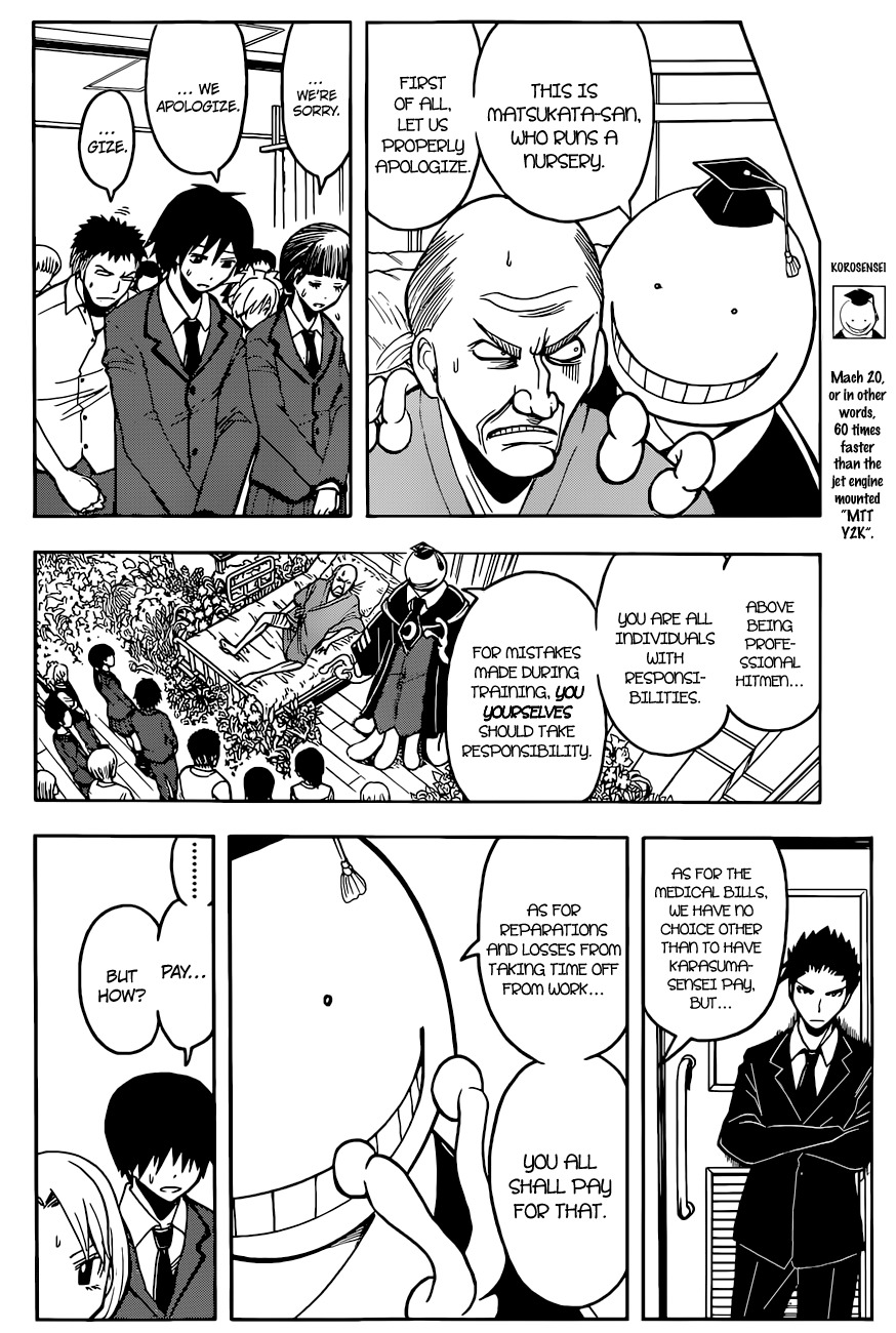 Ansatsu Kyoushitsu Chapter 96 page 3 - Chapter 96 : Before Time.