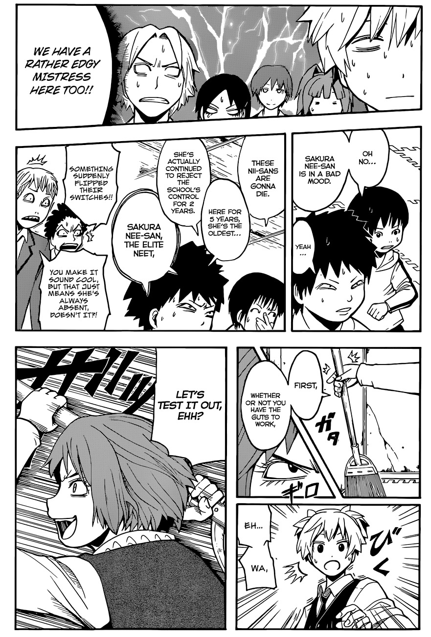 Ansatsu Kyoushitsu Chapter 96 page 8 - Chapter 96 : Before Time.