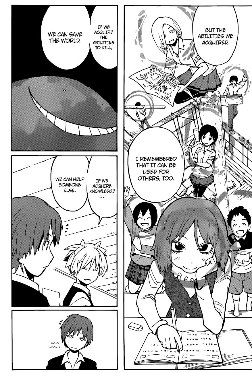Ansatsu Kyoushitsu Chapter 97 page 20 - Chapter 97 : After Time