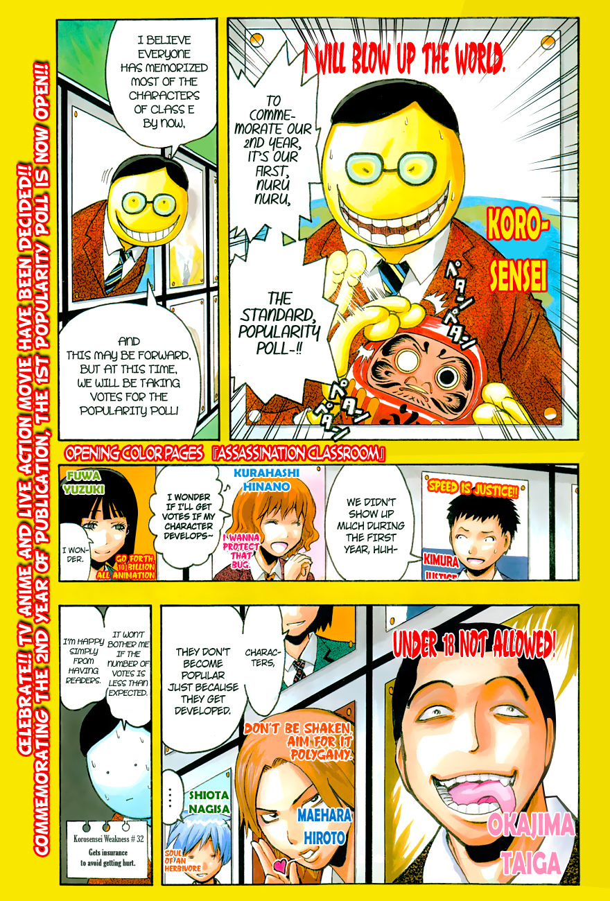 Ansatsu Kyoushitsu Chapter 97 page 3 - Chapter 97 : After Time