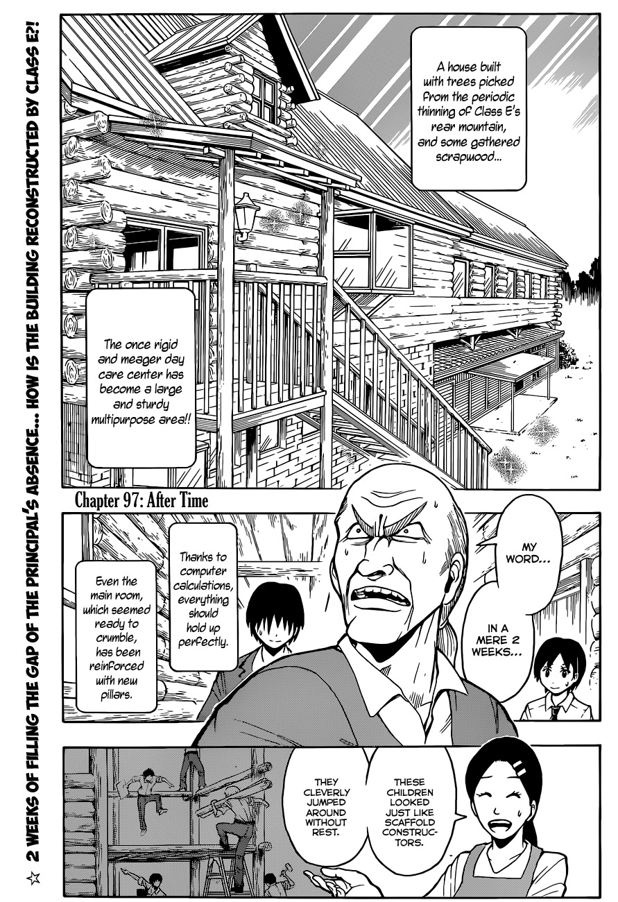Ansatsu Kyoushitsu Chapter 97 page 5 - Chapter 97 : After Time