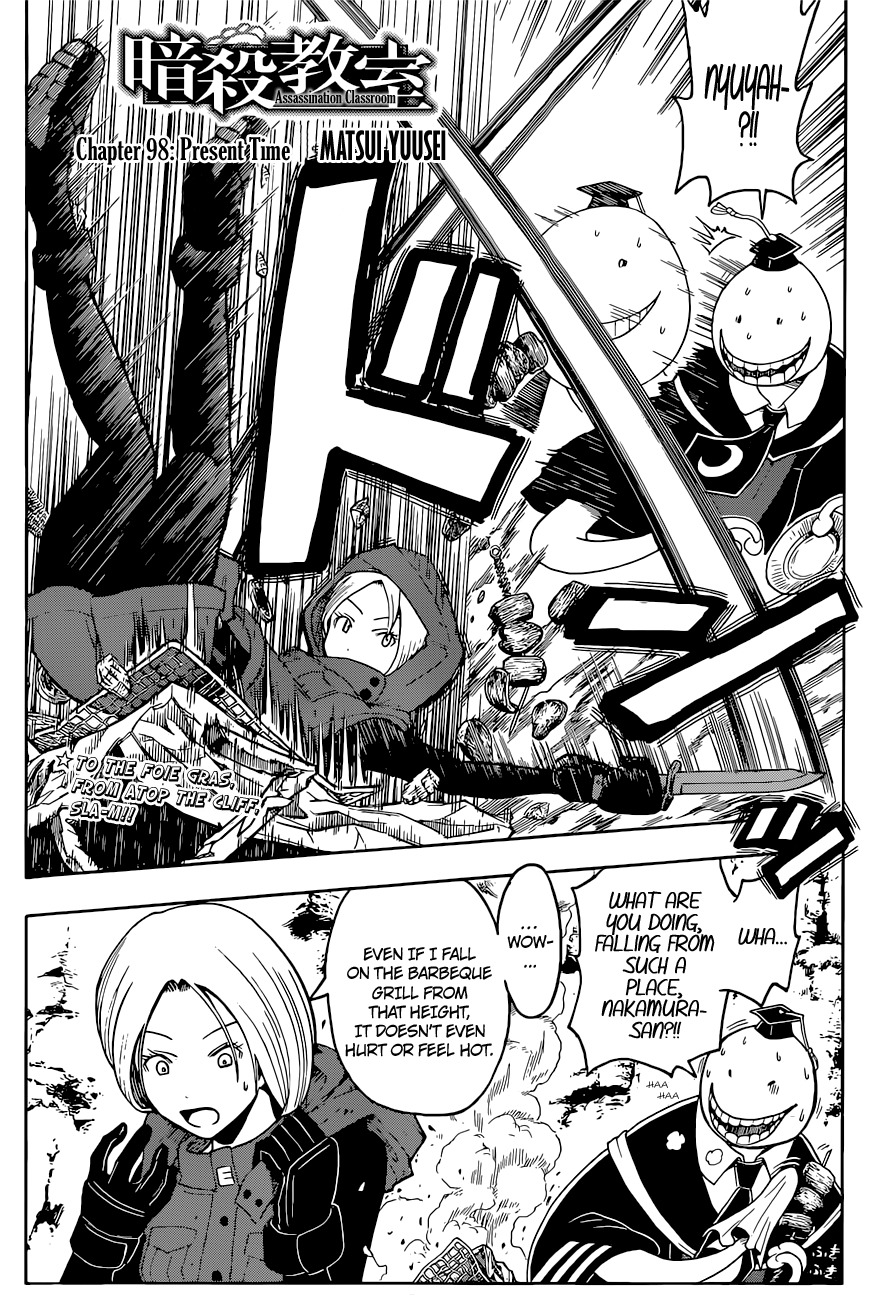 Ansatsu Kyoushitsu Chapter 98 page 3 - Chapter 98 : Present Time