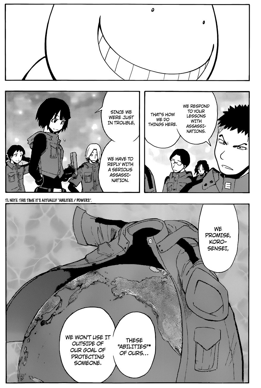 Ansatsu Kyoushitsu Chapter 98 page 9 - Chapter 98 : Present Time