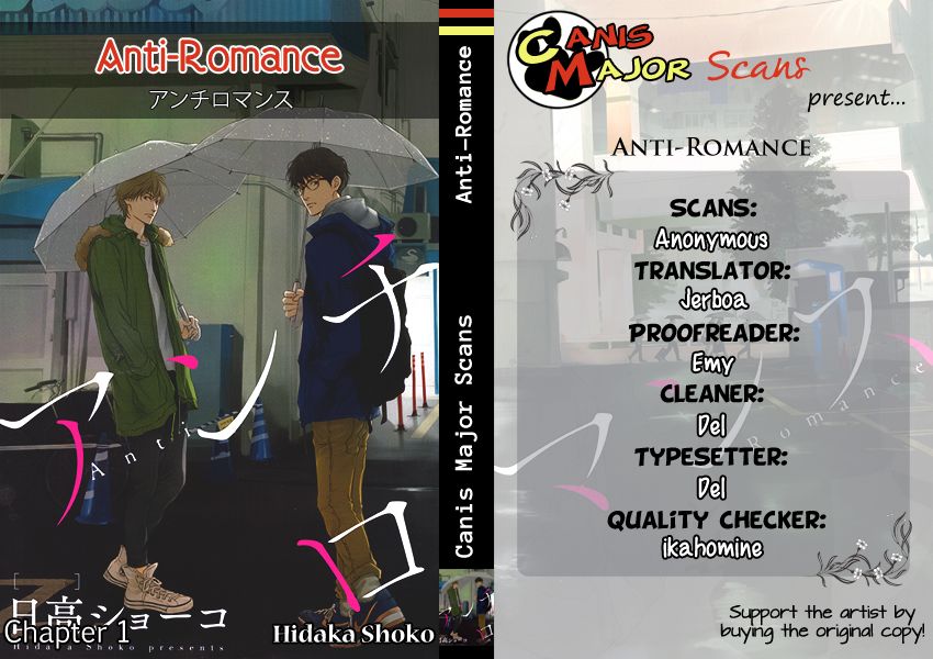 Anti-Romance Chapter 1 page 3 - Chapter 1