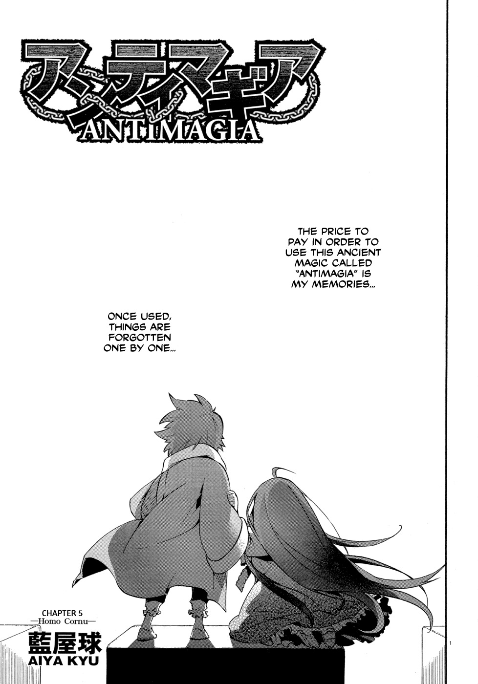Antimagia Chapter 5 page 2 - Chapter 5: Homo Cornu