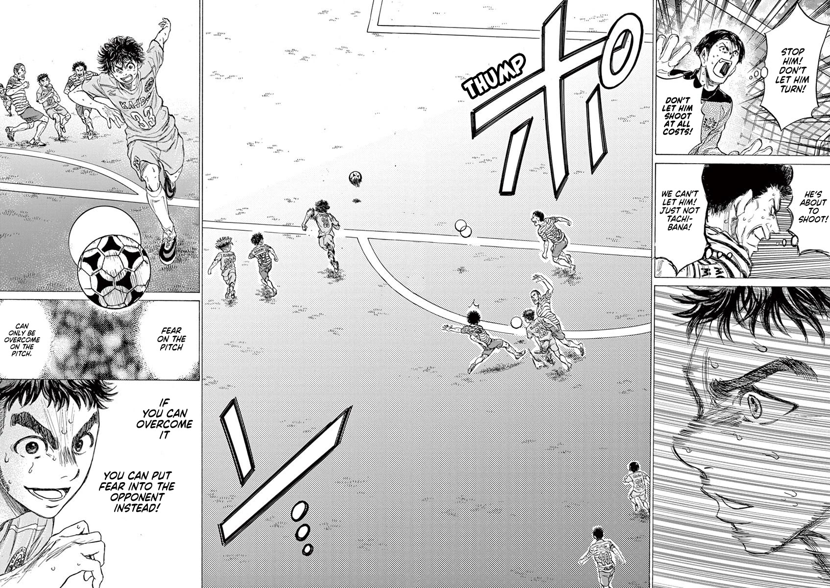 Ao Ashi Chapter 101 page 15 - Chapter 101: Thumbs Up