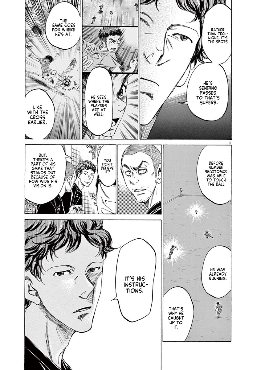Ao Ashi Chapter 102 page 11 - Chapter 102: Red Hot Blood
