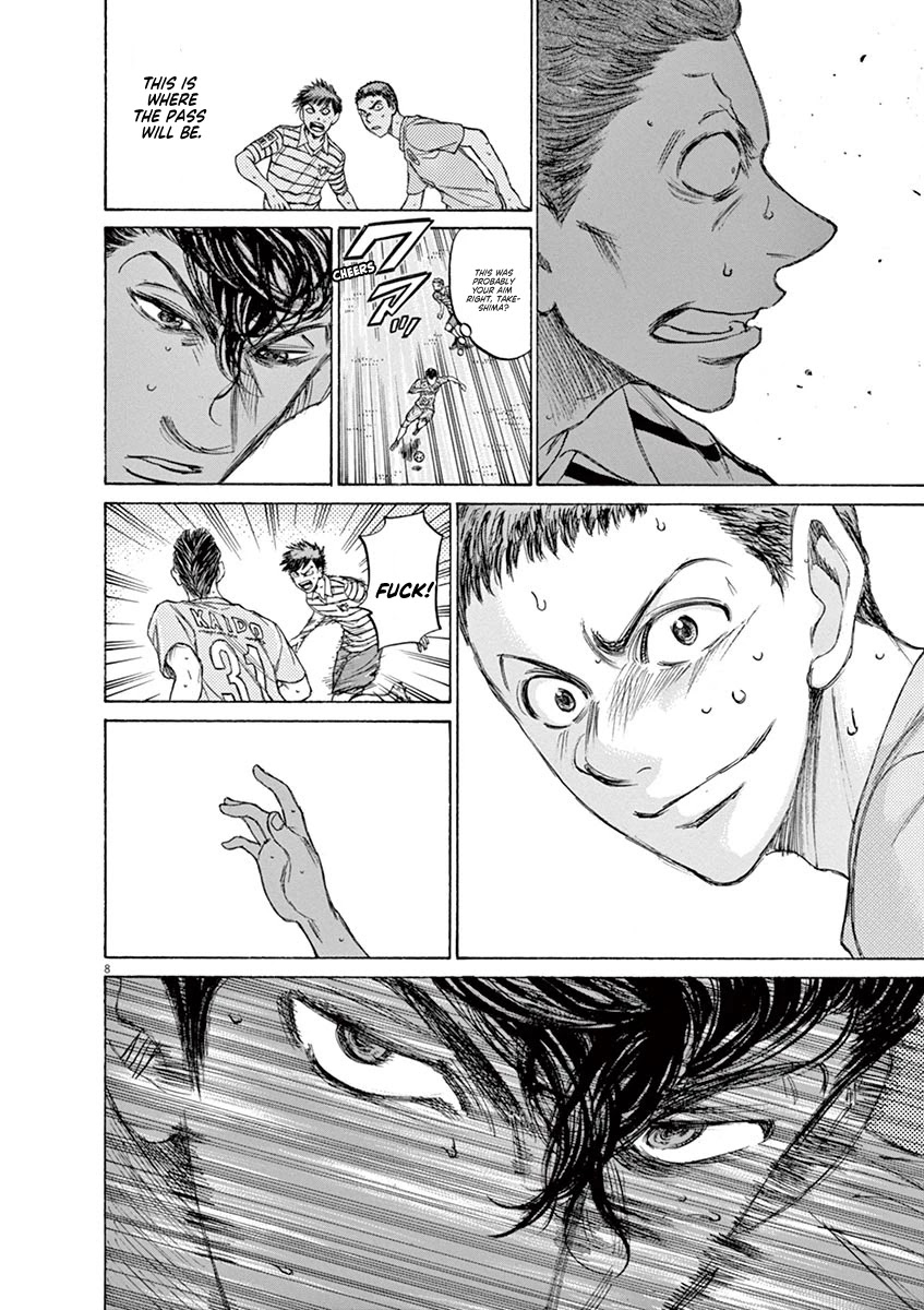 Ao Ashi Chapter 108 page 9 - Chapter 108: Togashi vs. Kaneda