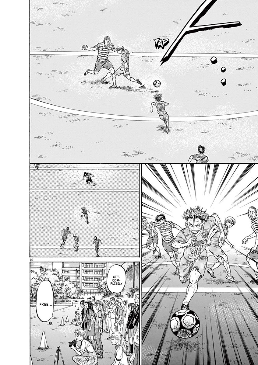 Ao Ashi Chapter 111 page 10 - Chapter 111: Diagonal Run