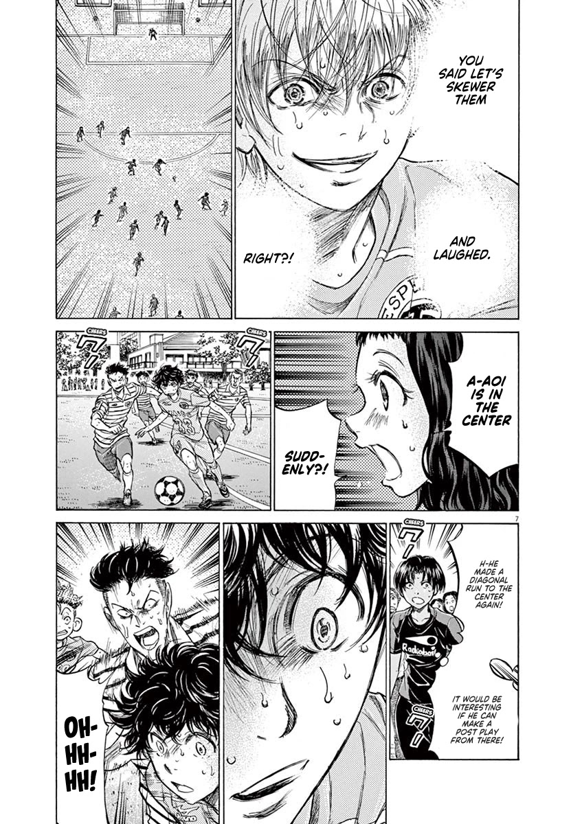 Ao Ashi Chapter 113 page 7 - Chapter 113: Memories of Camp Nou