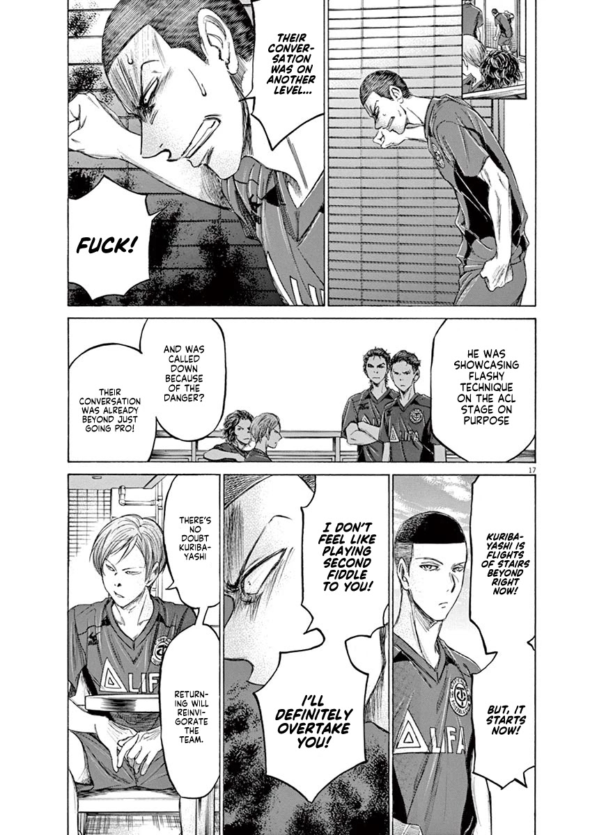 Ao Ashi Chapter 118 page 18 - Chapter 118: Team A Gathering