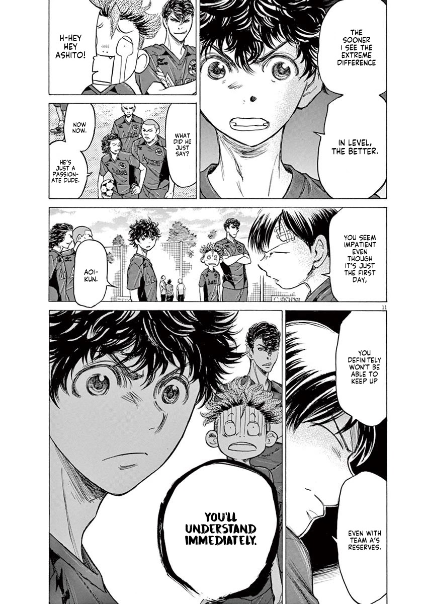 Ao Ashi Chapter 119 page 11 - Chapter 119: Start Line