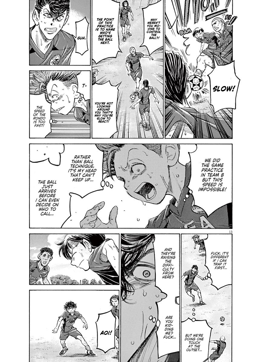 Ao Ashi Chapter 119 page 13 - Chapter 119: Start Line