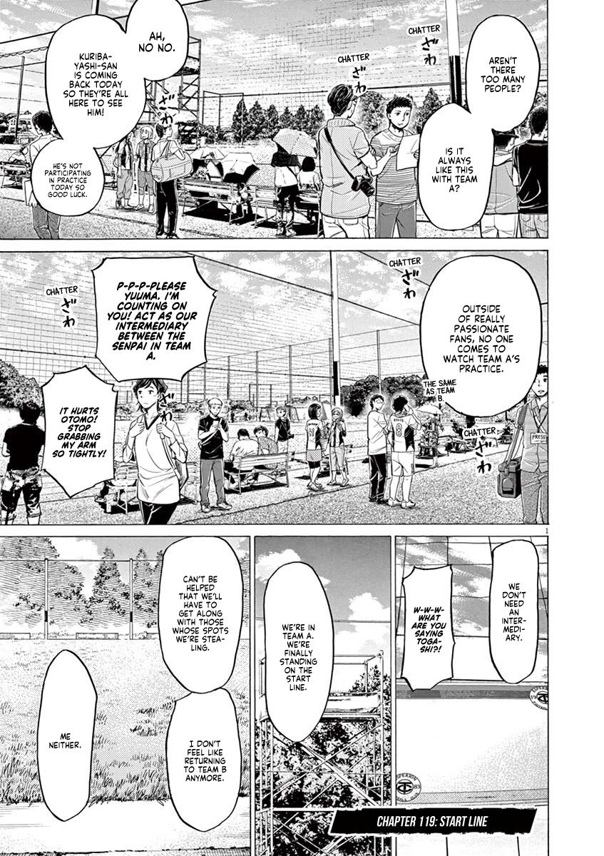 Ao Ashi Chapter 119 page 2 - Chapter 119: Start Line