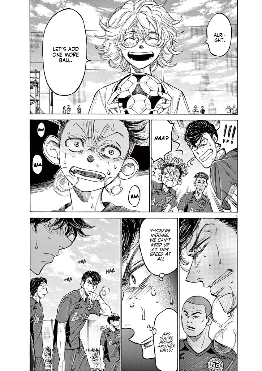 Ao Ashi Chapter 120 page 6 - Chapter 120: Osim Style