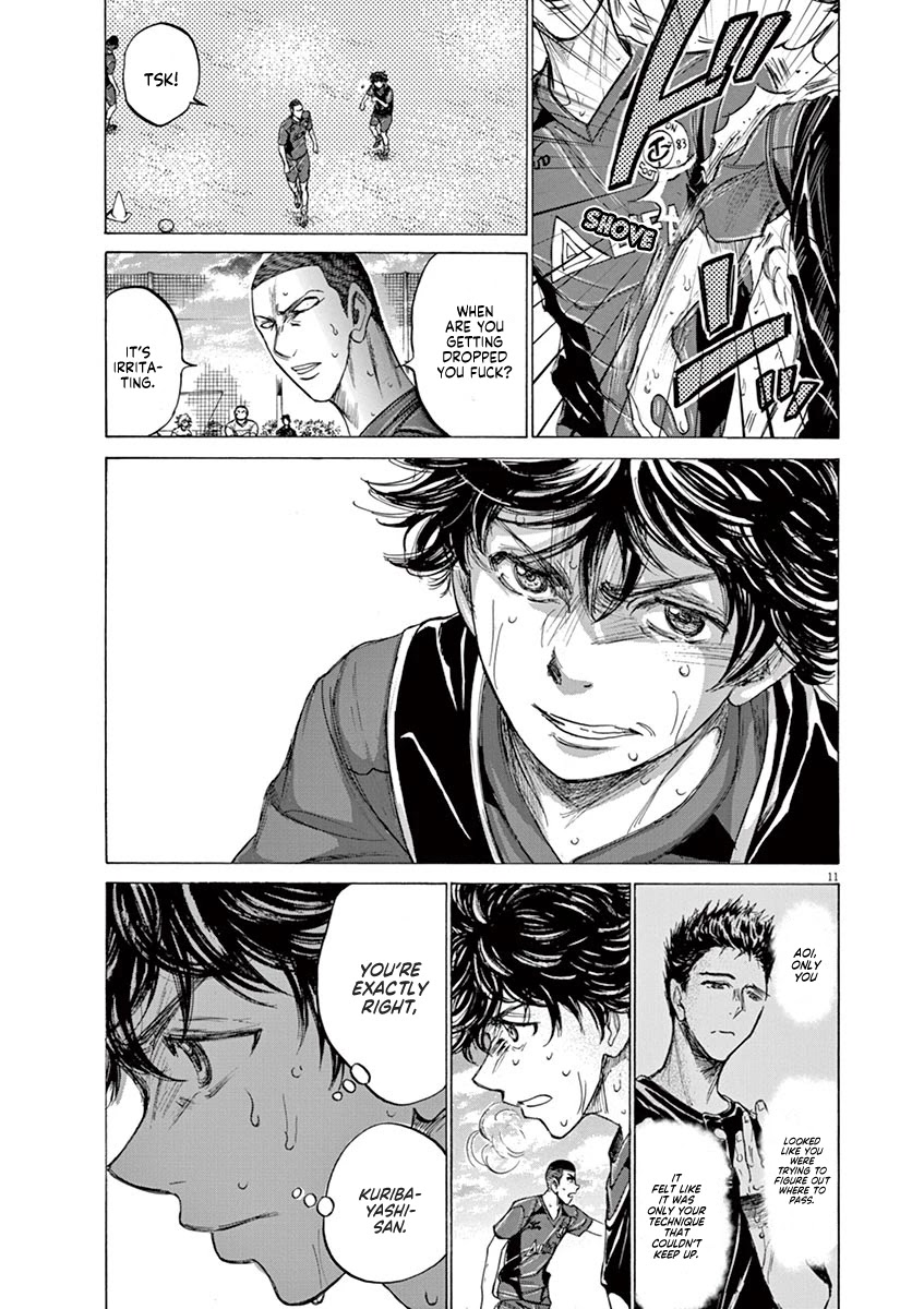 Ao Ashi Chapter 124 page 12 - Chapter 124: Can't Keep Up