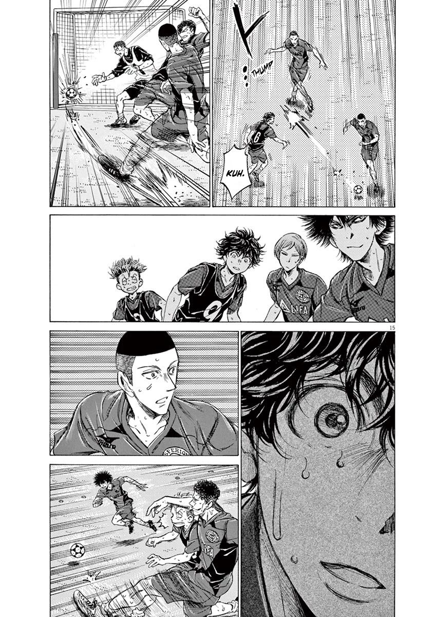 Ao Ashi Chapter 124 page 16 - Chapter 124: Can't Keep Up