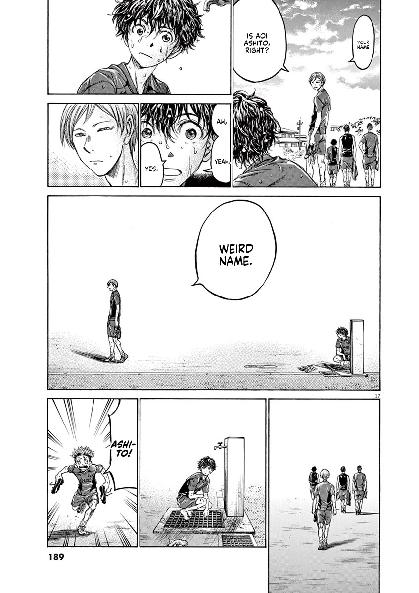 Ao Ashi Chapter 125 page 18 - Chapter 125: Thinking Reed (2)