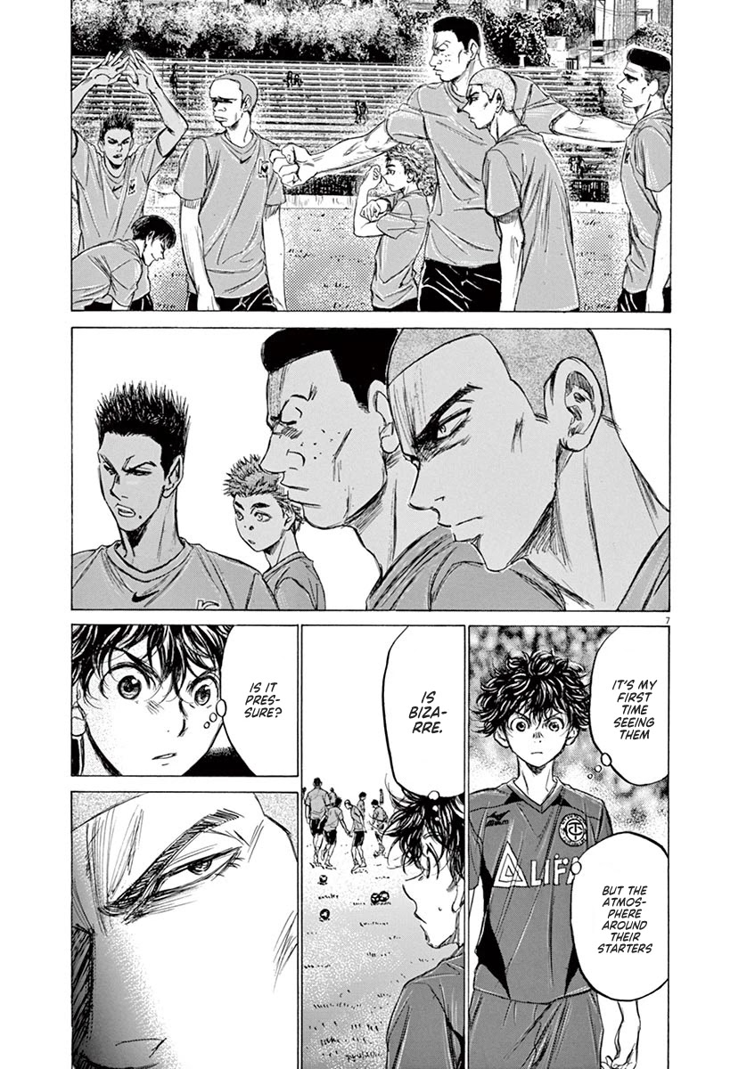 Ao Ashi Chapter 126 page 13 - Chapter 126: Premier League Seventh Match: vs. Kashiwa Business High School