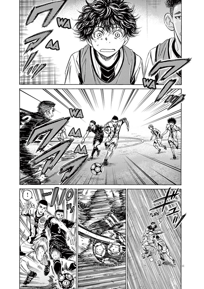 Ao Ashi Chapter 126 page 17 - Chapter 126: Premier League Seventh Match: vs. Kashiwa Business High School