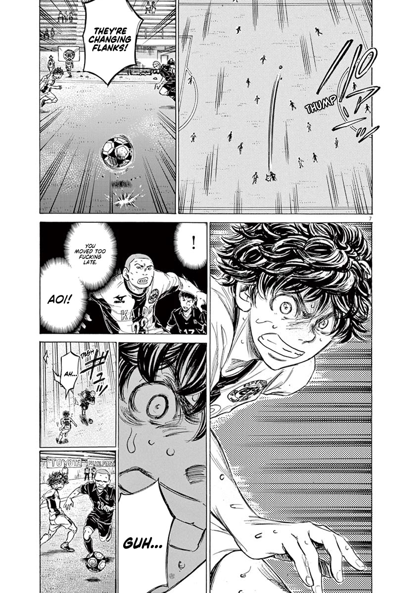 Ao Ashi Chapter 130 page 8 - Chapter 130: 21 Elites, 1 Private