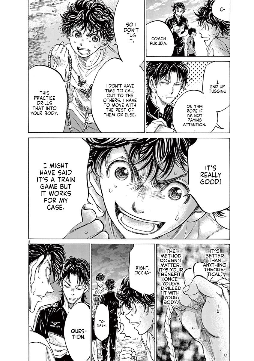 Ao Ashi Chapter 144 page 9 - Chapter 144: Practice Hard