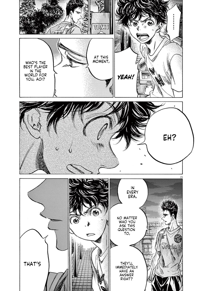 Ao Ashi Chapter 145 page 16 - Chapter 145: Notes