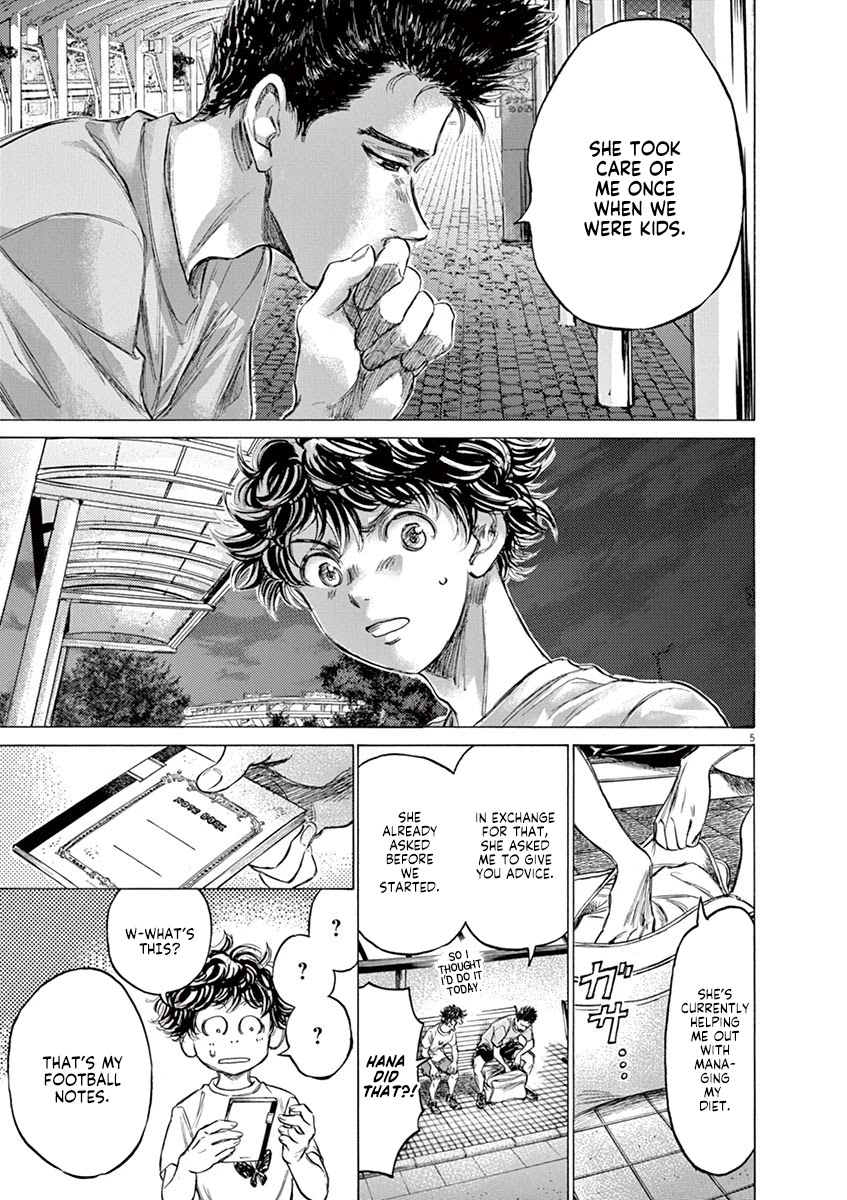 Ao Ashi Chapter 145 page 6 - Chapter 145: Notes