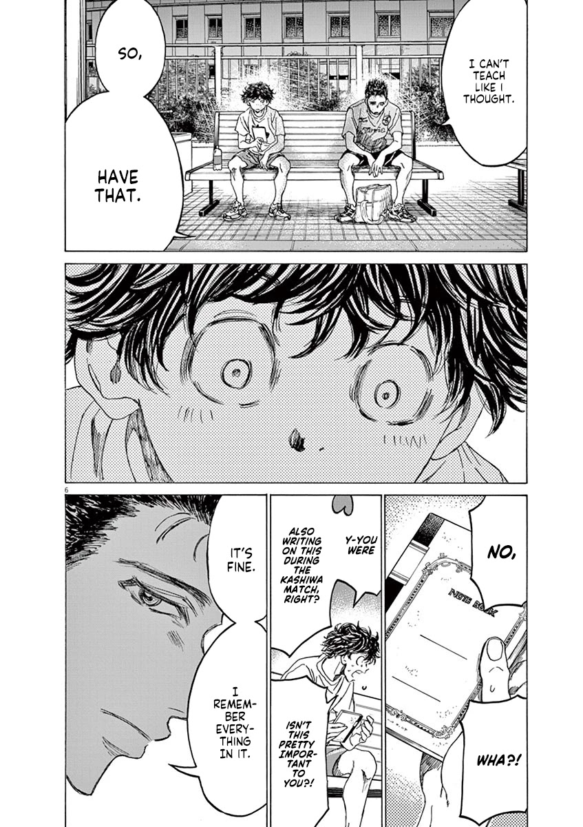 Ao Ashi Chapter 145 page 7 - Chapter 145: Notes