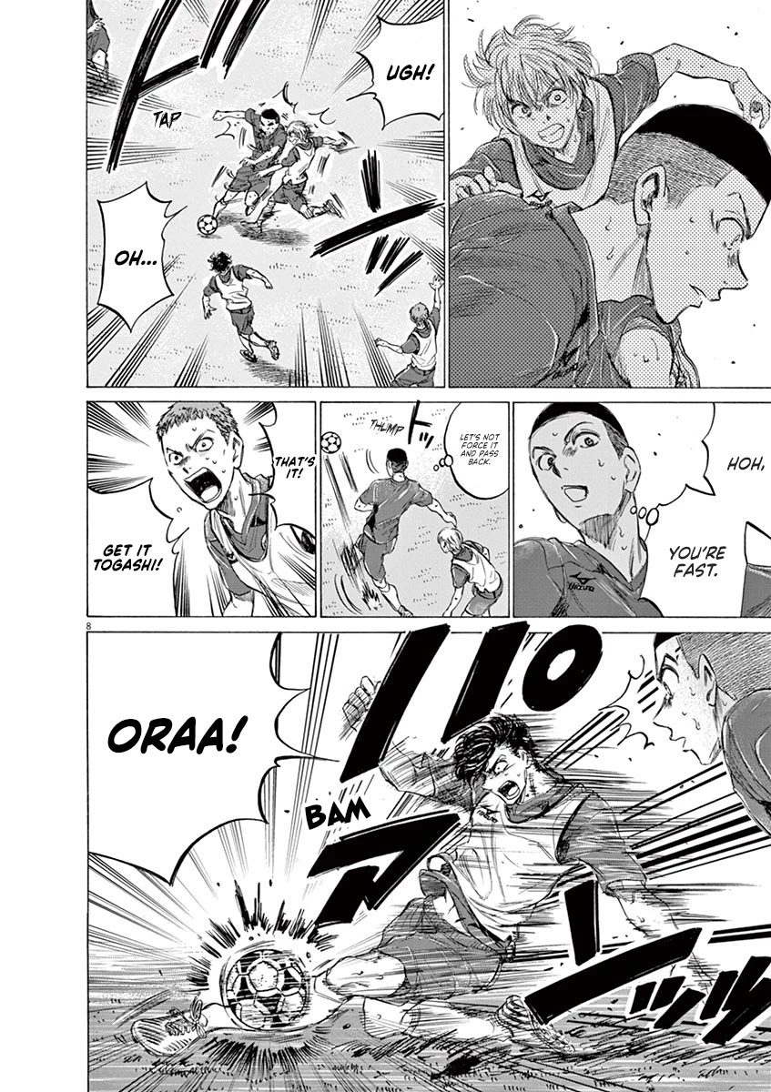 Ao Ashi Chapter 146 page 9 - Chapter 146: Aim Higher
